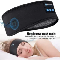 Sleeping Headband Elastic Wireless Headphones Music Eye Mask