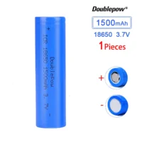 DOUBLEPOWER 18650 Battery 3.7V 1500mah Lilon Lithium akkumulátor